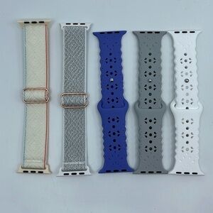 Ultimate iWatch Strap Collection: 5-Pack of Stylish Bands‎ - 42/44/45mm
